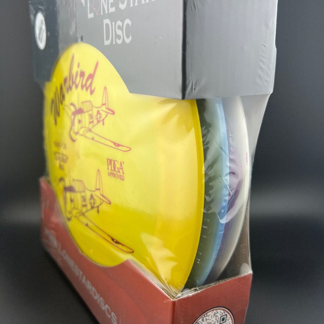 Advanced Starter Set - Bravo Plastic - 3 Discs 1 Mini Lone Star Discs
