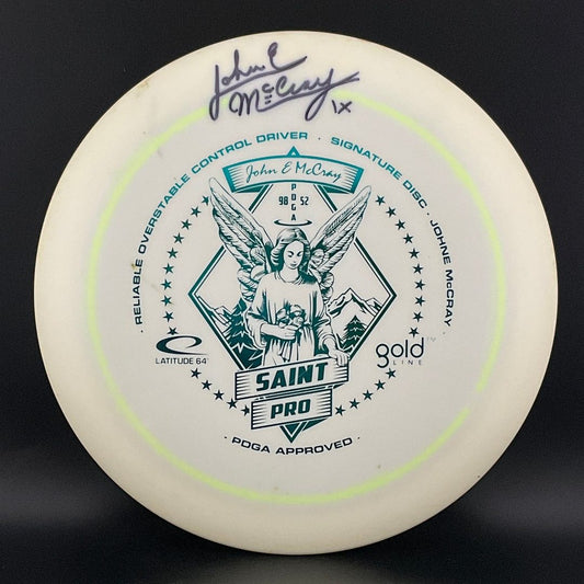 Gold Line Saint Pro *Signed* - 2016 JohnE McCray Signature *Speedy Vault* Latitude 64