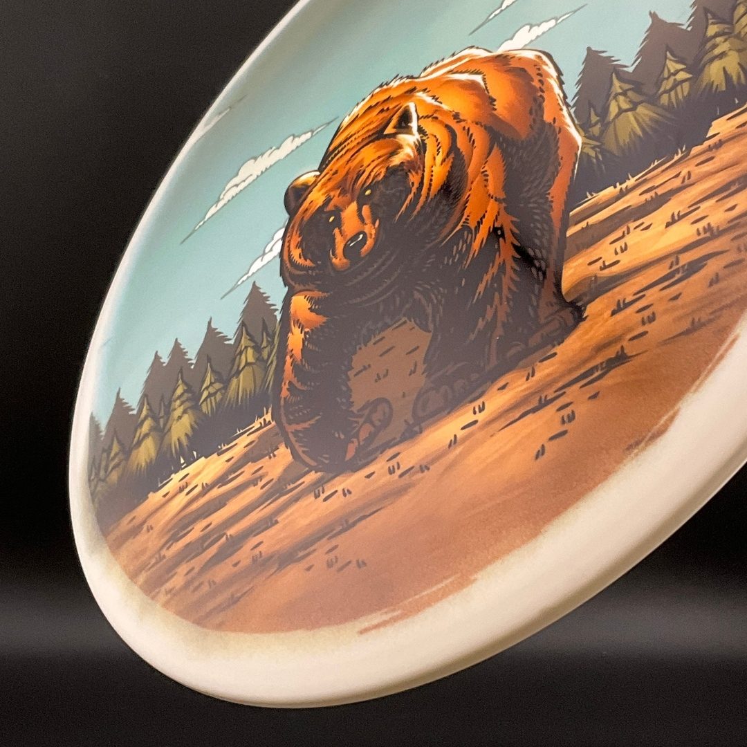 Tournament Bear - DyeMax - "Grizzly" with Print! Westside Discs