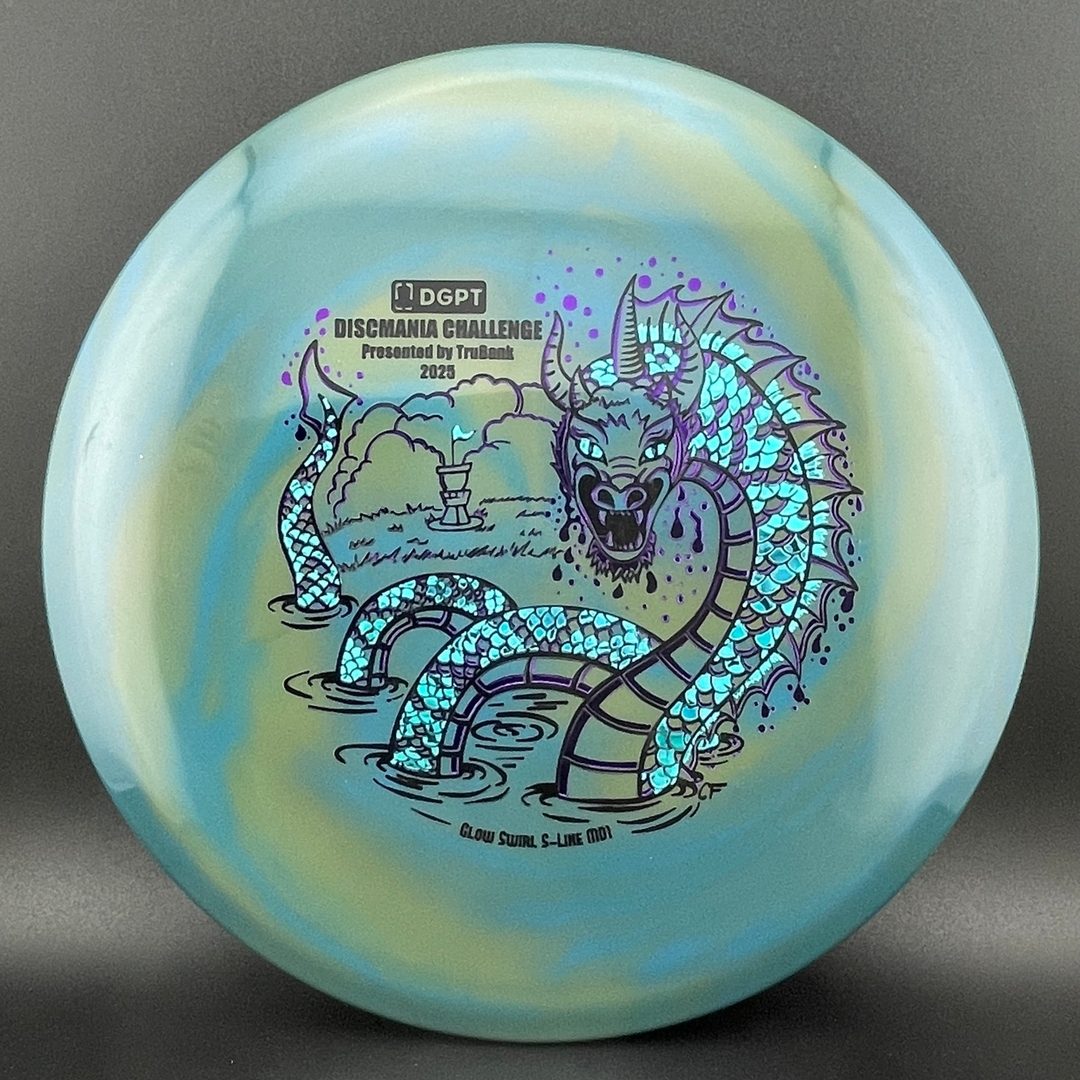 Glow Swirl S-Line MD1 - Discmania Challenge *Colten Stash Used* Discmania