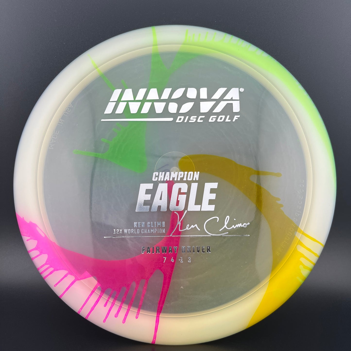 I-Dye Champion Eagle - Ken Climo 12x Innova