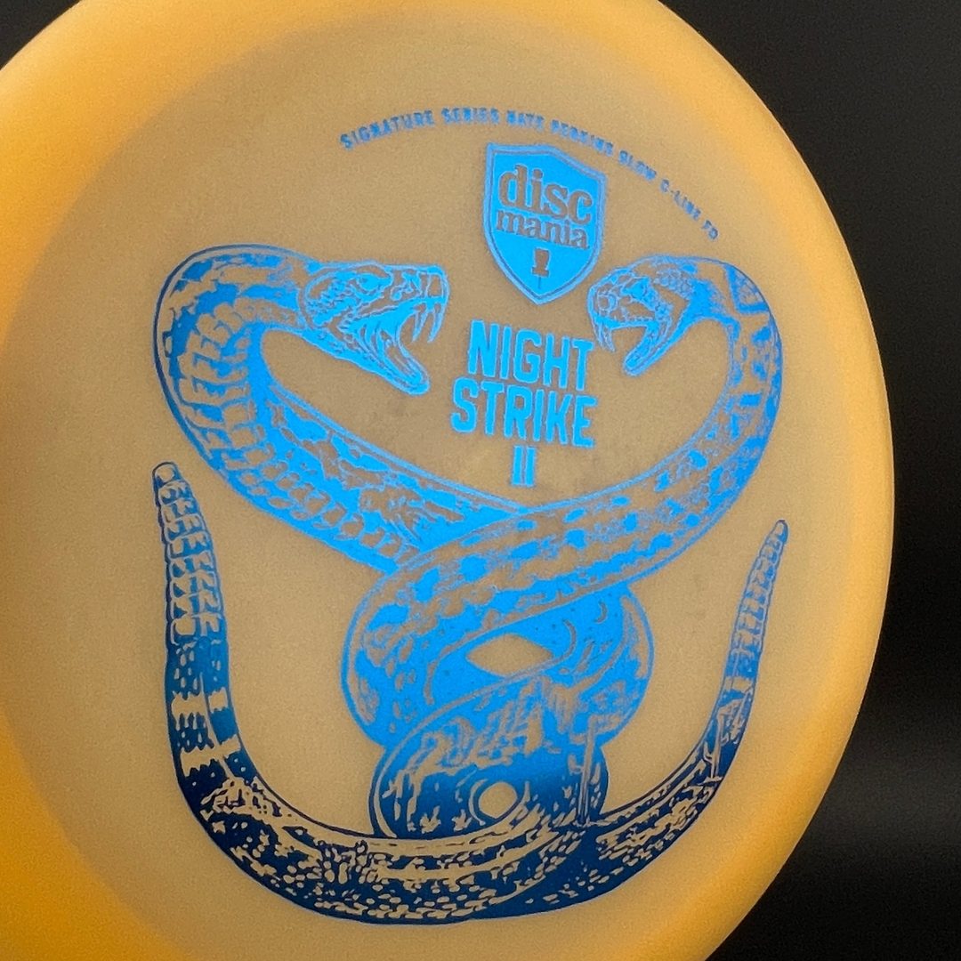 Color Glow C-line FD - Night Strike 2 - Innova Made *Warehouse Stash* Discmania