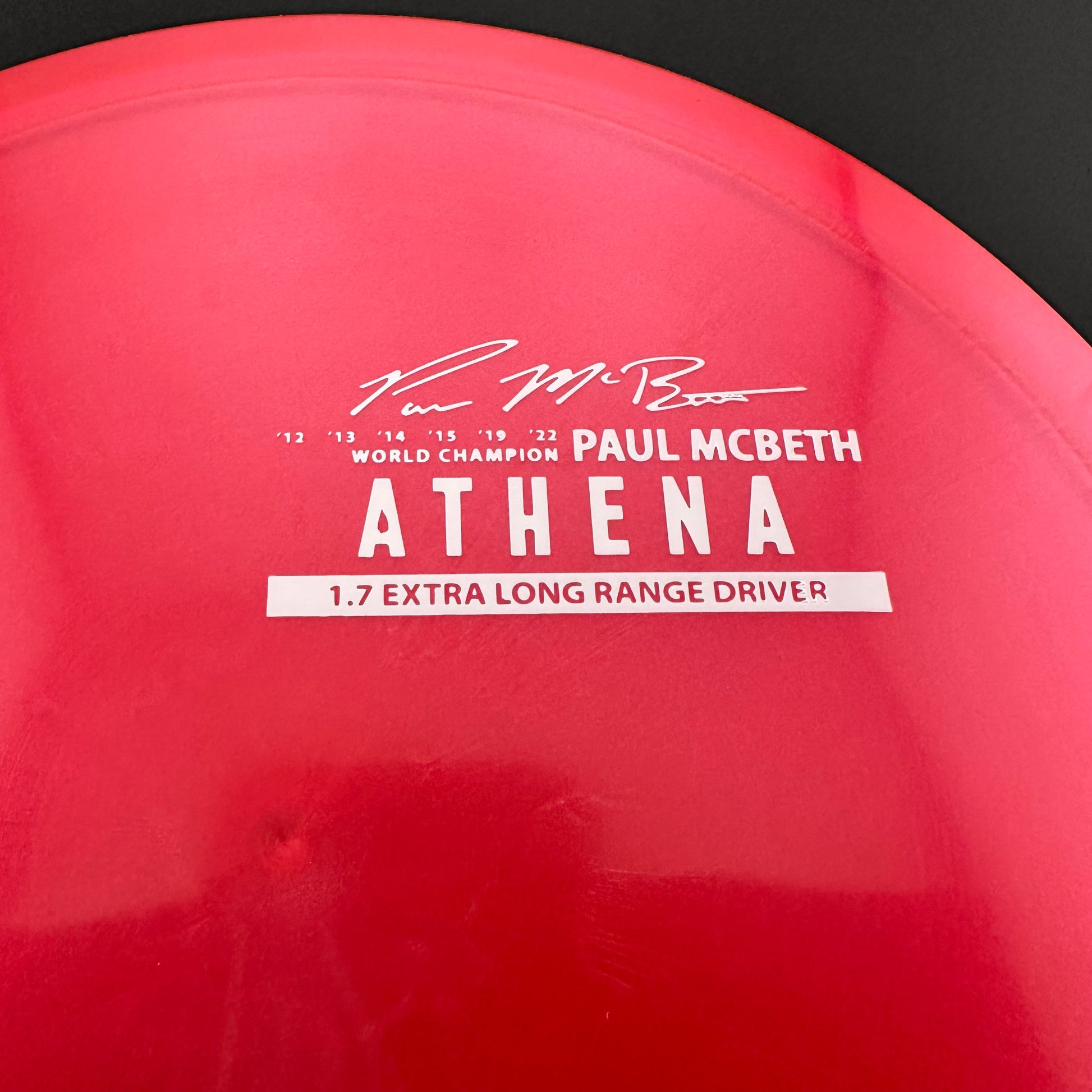 Titanium Athena - Paul McBeth Limited Edition Discraft