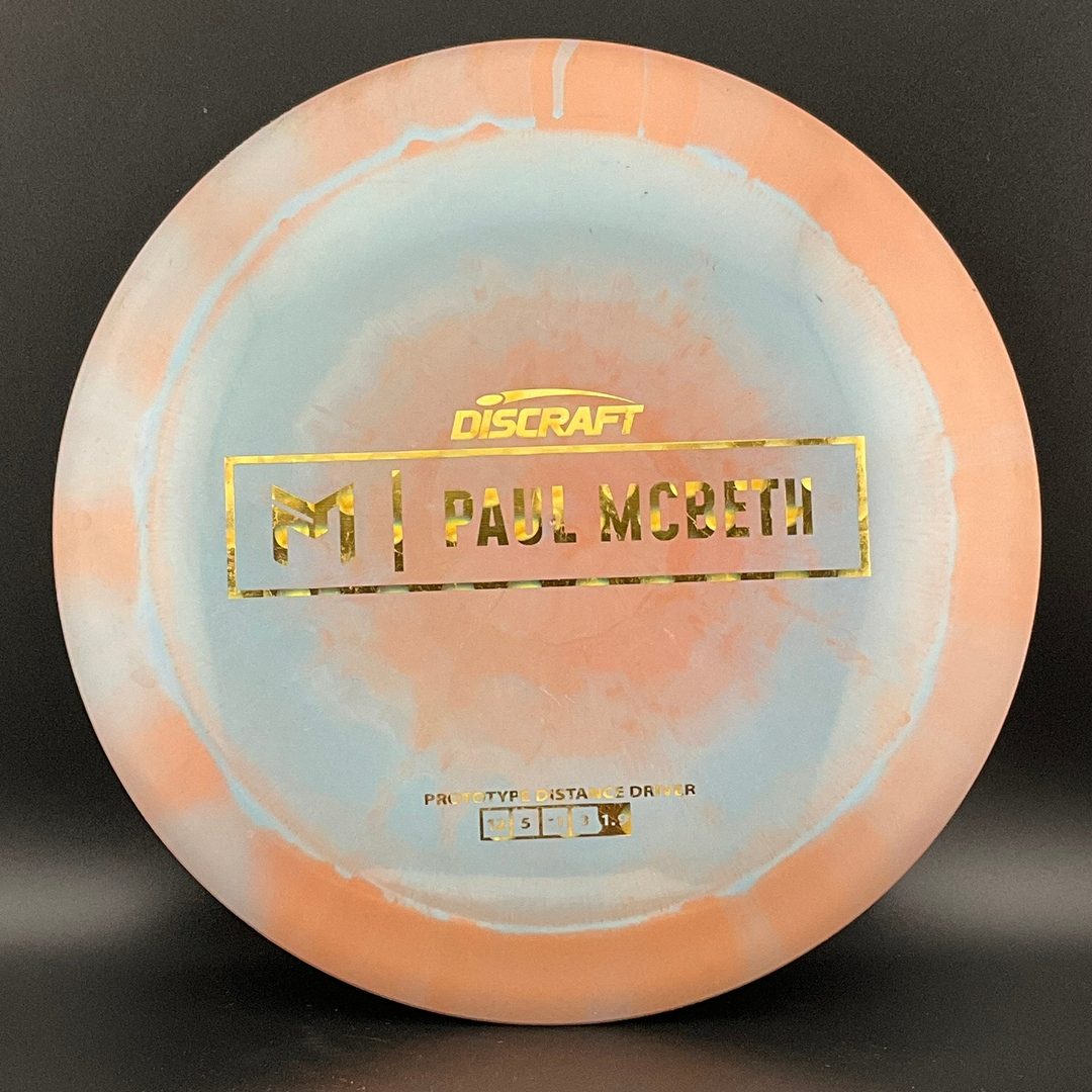 Prototype ESP Zeus / Kong - Paul McBeth Signature Disc - SUPER SWIRLY! Discraft