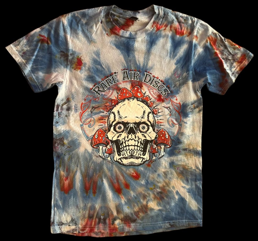 Crushin' Amanitas Tie-Dye Shirt - Produced by Thunder Shout Rare Air Discs