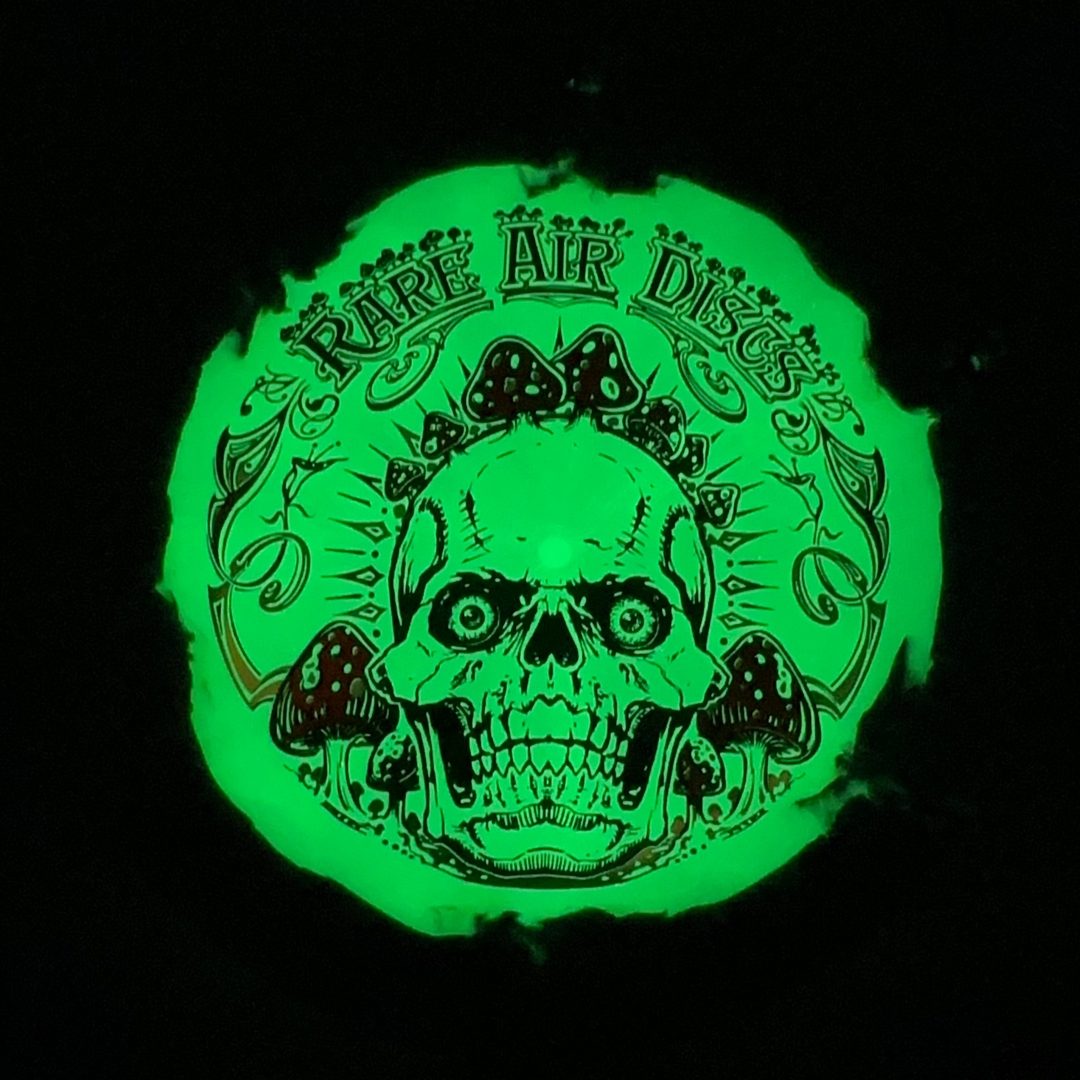 Glow Retina Chemtrail -Crushin' Amanitas by Manny Trujillo Doomsday Discs