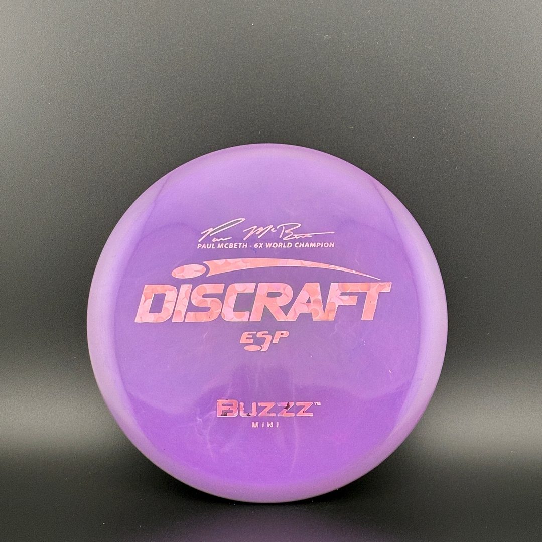 Mini ESP Buzzz - Paul McBeth 6" Mini Disc Discraft