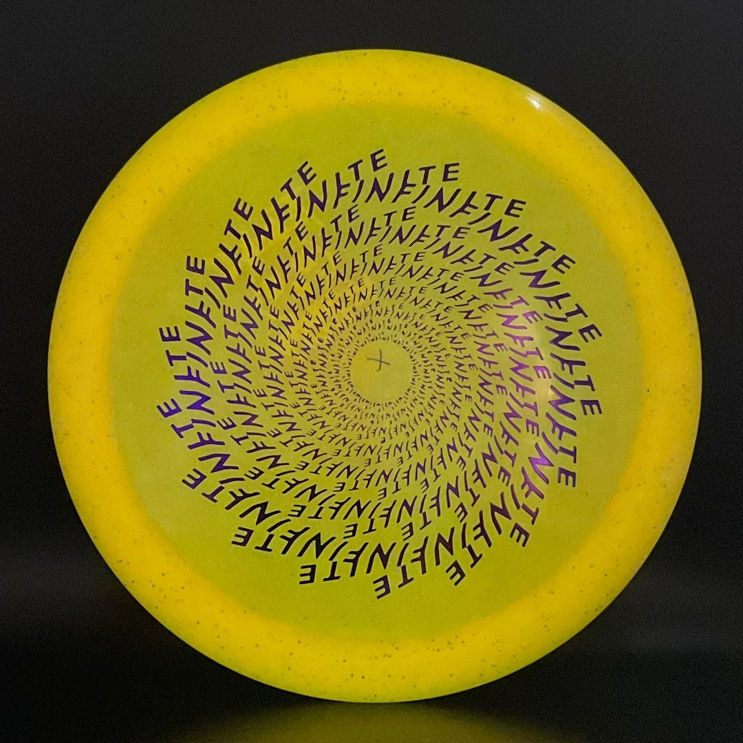 Metal Flake Glow C-Blend Dynasty - Infinite Spiral Terminal Velocity Understamp X-Out Infinite Discs