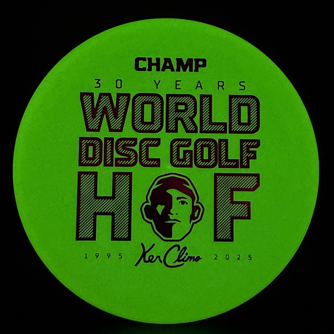 Glow Trophy Line Champ - Hall Of Fame Climo Disc Golf