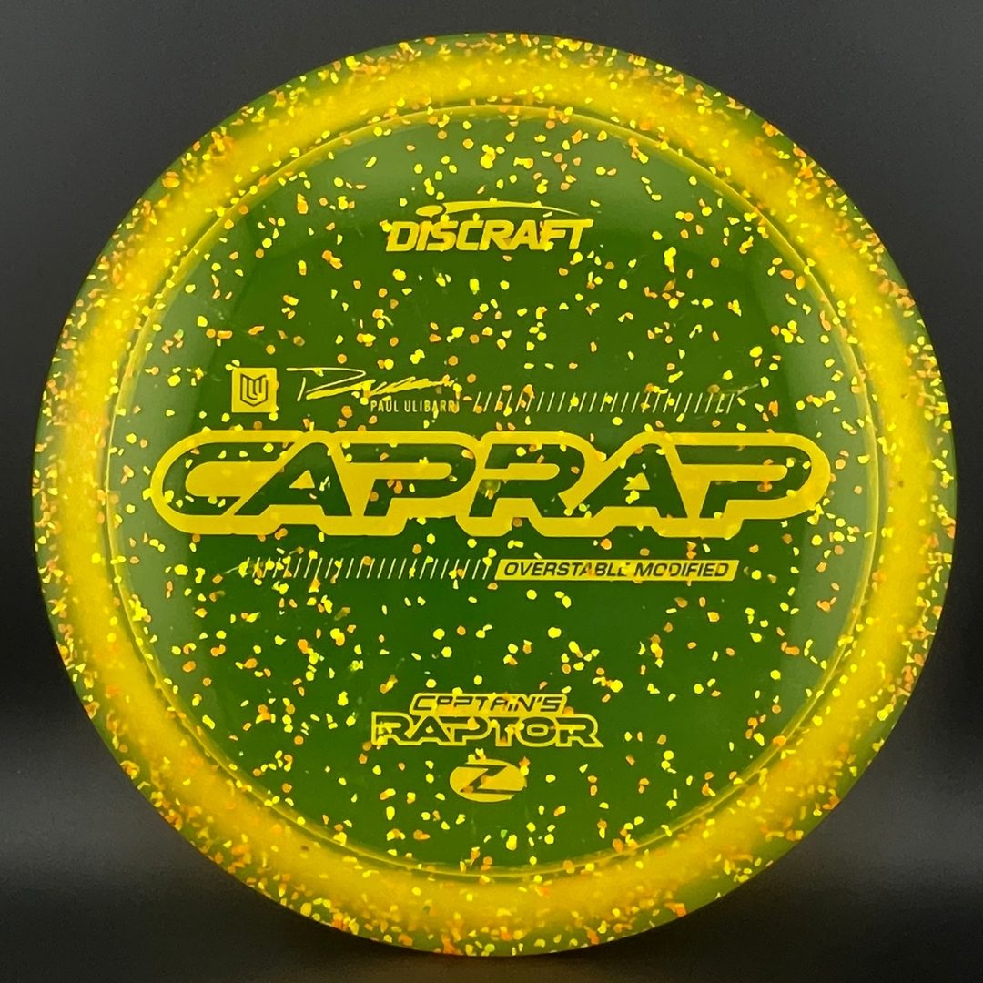 Confetti Z Captain's Raptor - Paul Ulibarri 2026 Discraft