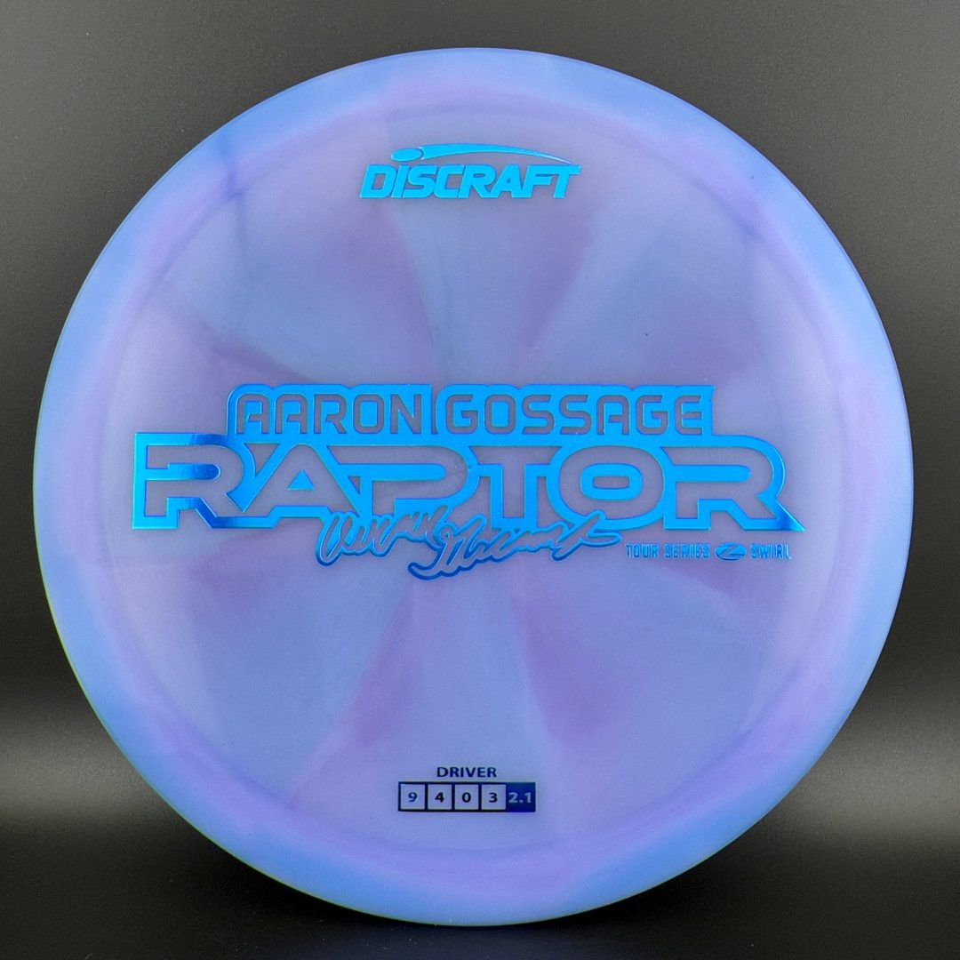 Z Swirl Raptor - Aaron Gossage 2025 Tour Series Discraft