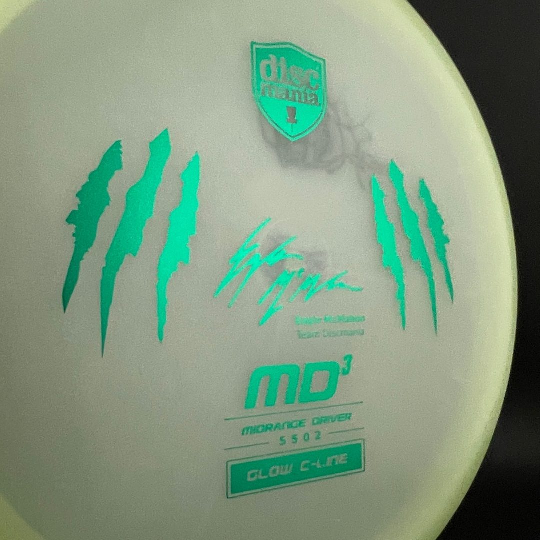 Color Glow C-Line MD3 Penned Eagle Claw *Colten Stash* Discmania