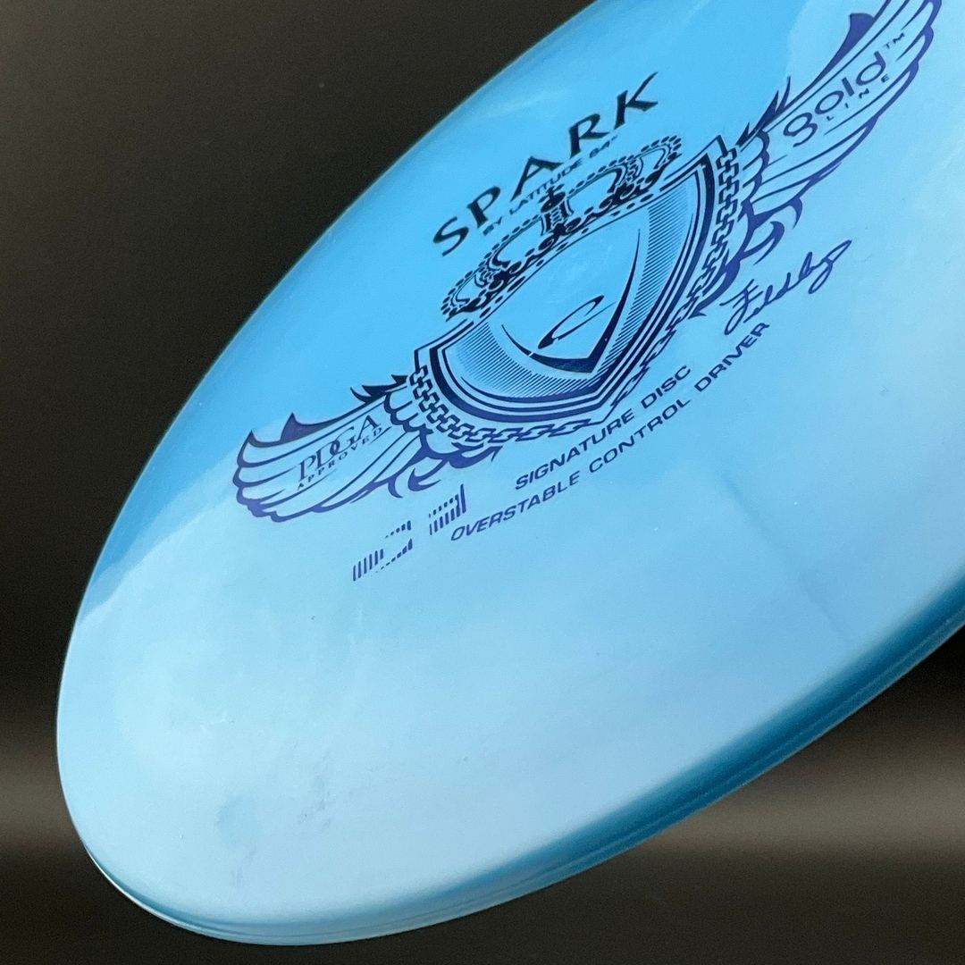 Gold Spark - PFN - OOP - Dave Feldberg Signature Disc - Older Run Wings Stamp Latitude 64