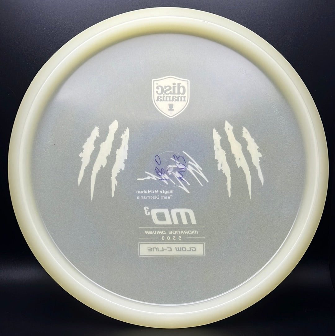 Glow C-Line MD3 *Eagle Stash* - 5503 Claw Run Penned X-Out Discmania
