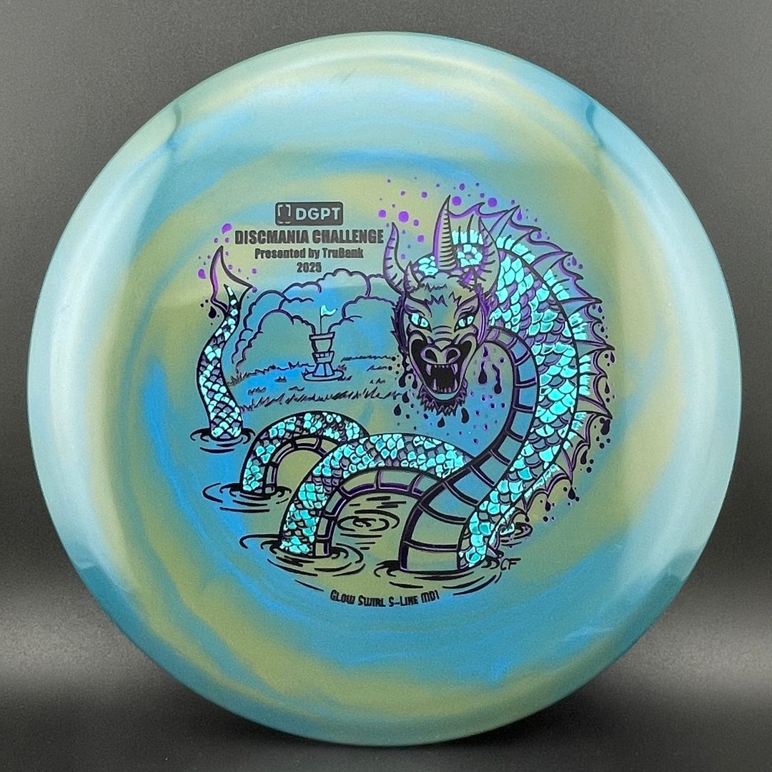 Glow Swirl S-Line MD1 - Discmania Challenge *Colten Stash* Discmania