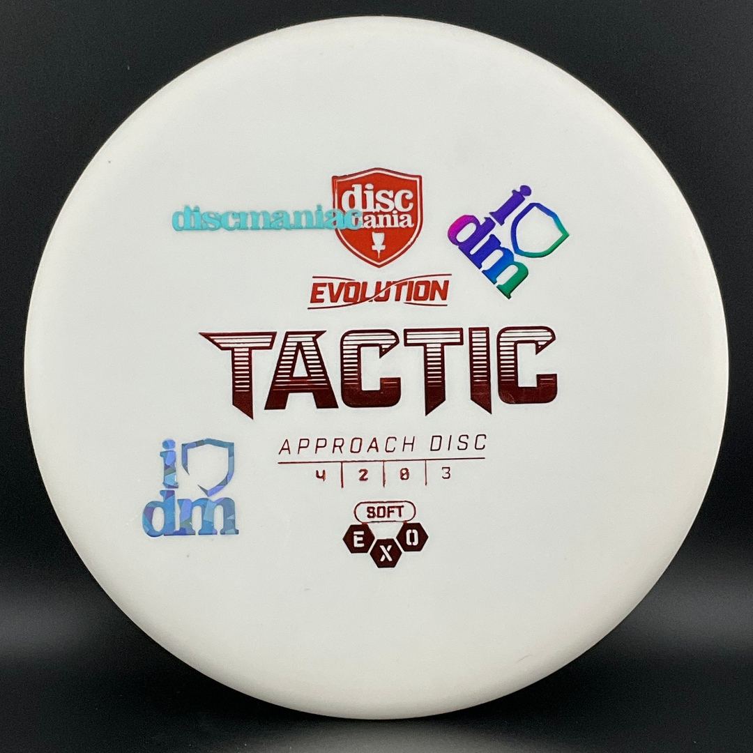 Soft Exo Tactic - Approach Disc - Discmania Triple Mini Stamps! Discmania