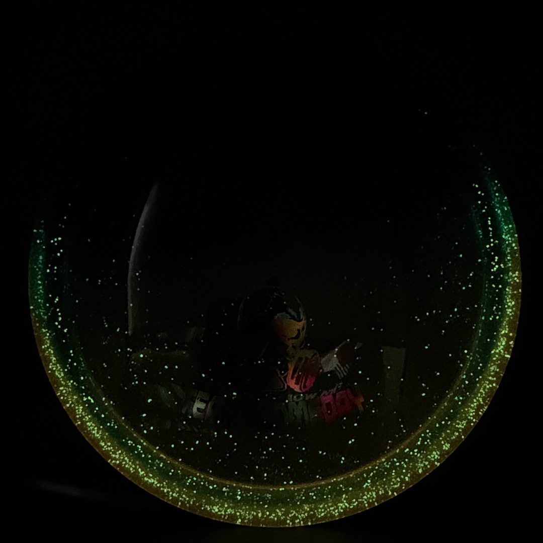 Retina Glow Chemtrail - Team Doomsday Dyed by Ryan Amaya Doomsday Discs