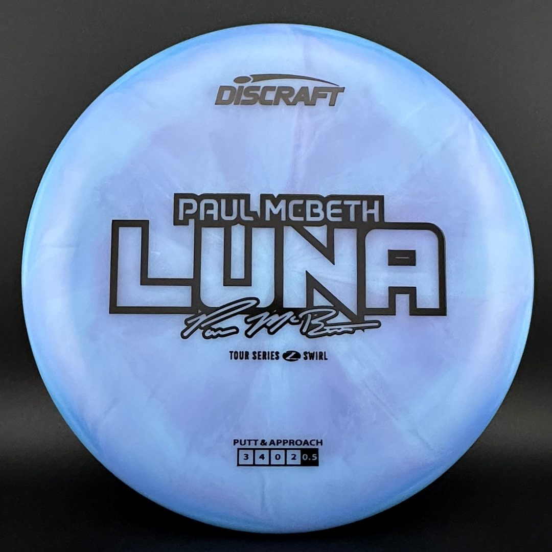 Z Swirl Luna - 2025 Paul McBeth Tour Series Discraft