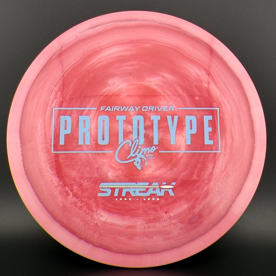 Signature Line Streak - Prototype Climo Disc Golf