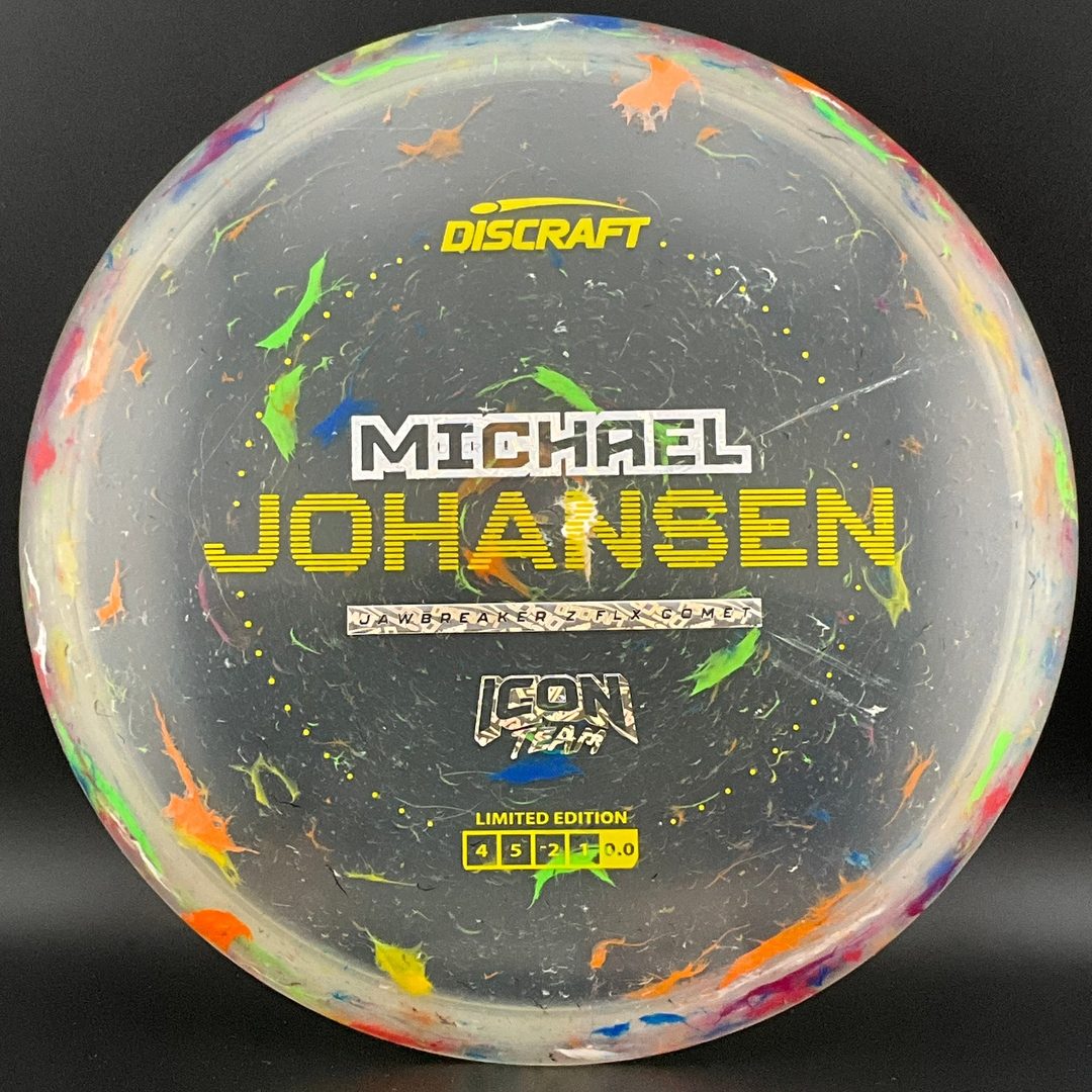 Jawbreaker Z FLX Comet - Michael Johansen Icon Team Discraft