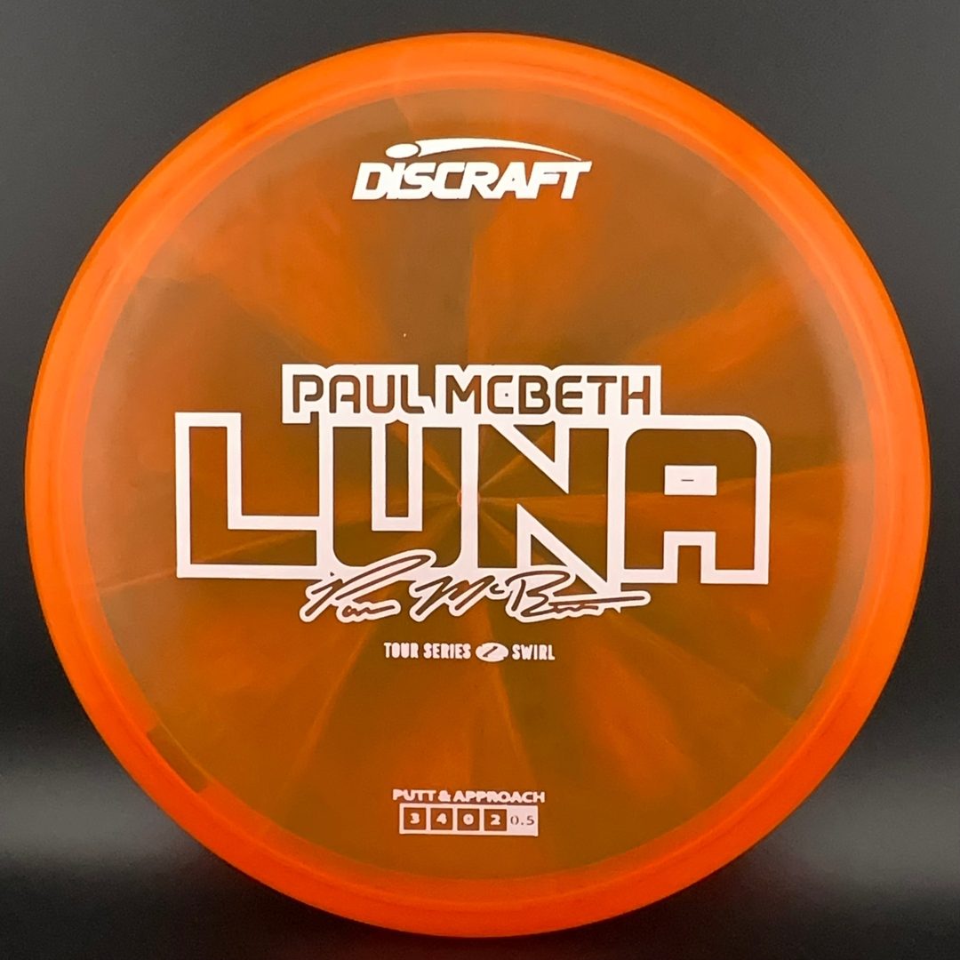 Z Swirl Luna - 2025 Paul McBeth Tour Series Discraft