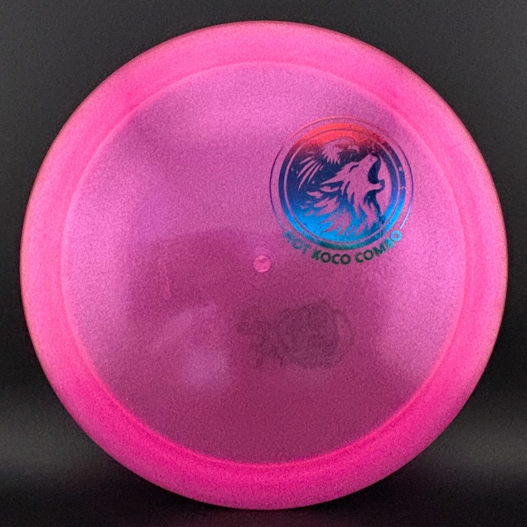 Lucid Glimmer Getaway - Hot KoCo Mini Stamp *Colten Stash* Dynamic Discs