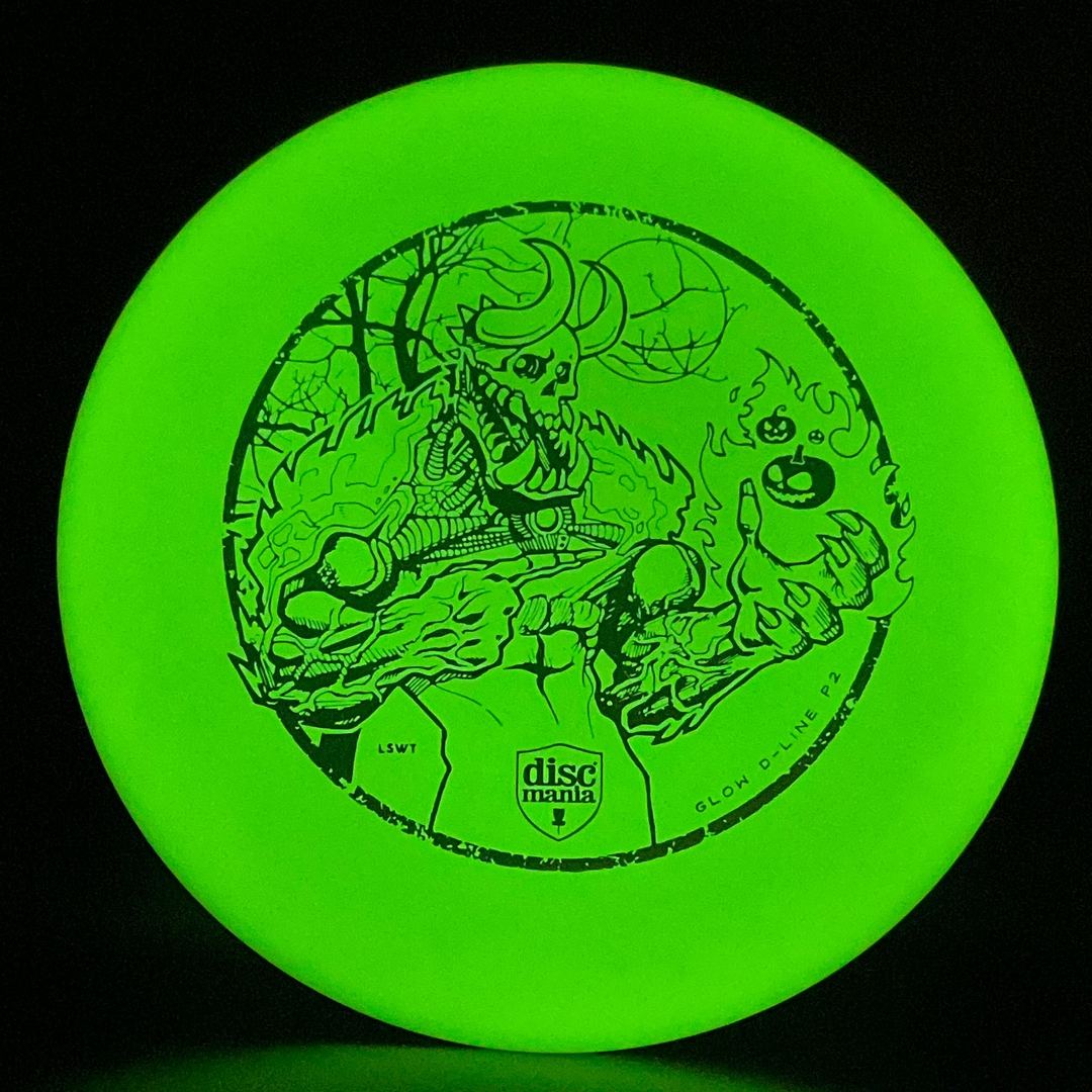 Glow D-Line P2 *Les White Stash* - 2018 Halloween - Innova Made Discmania