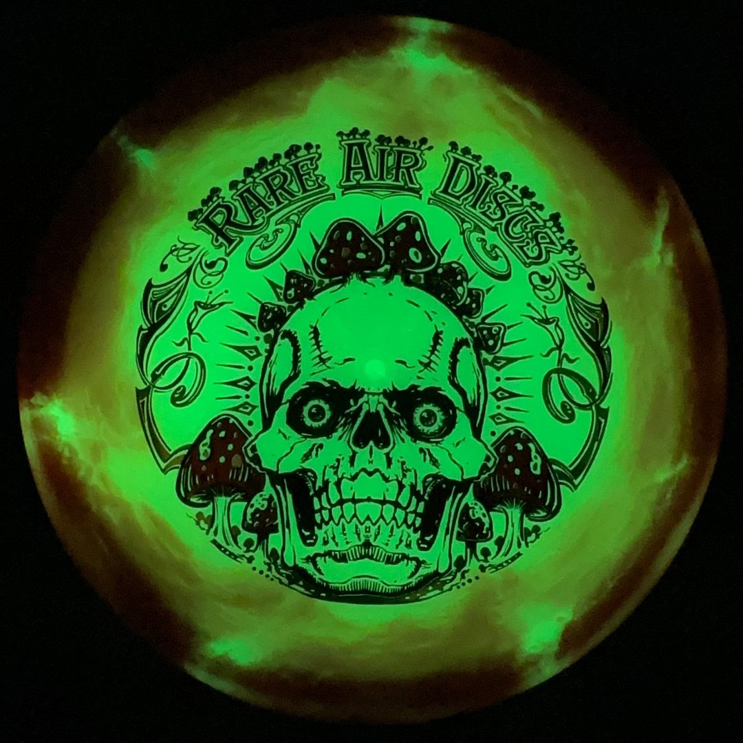 Glow Retina Chemtrail -Crushin' Amanitas by Manny Trujillo Doomsday Discs