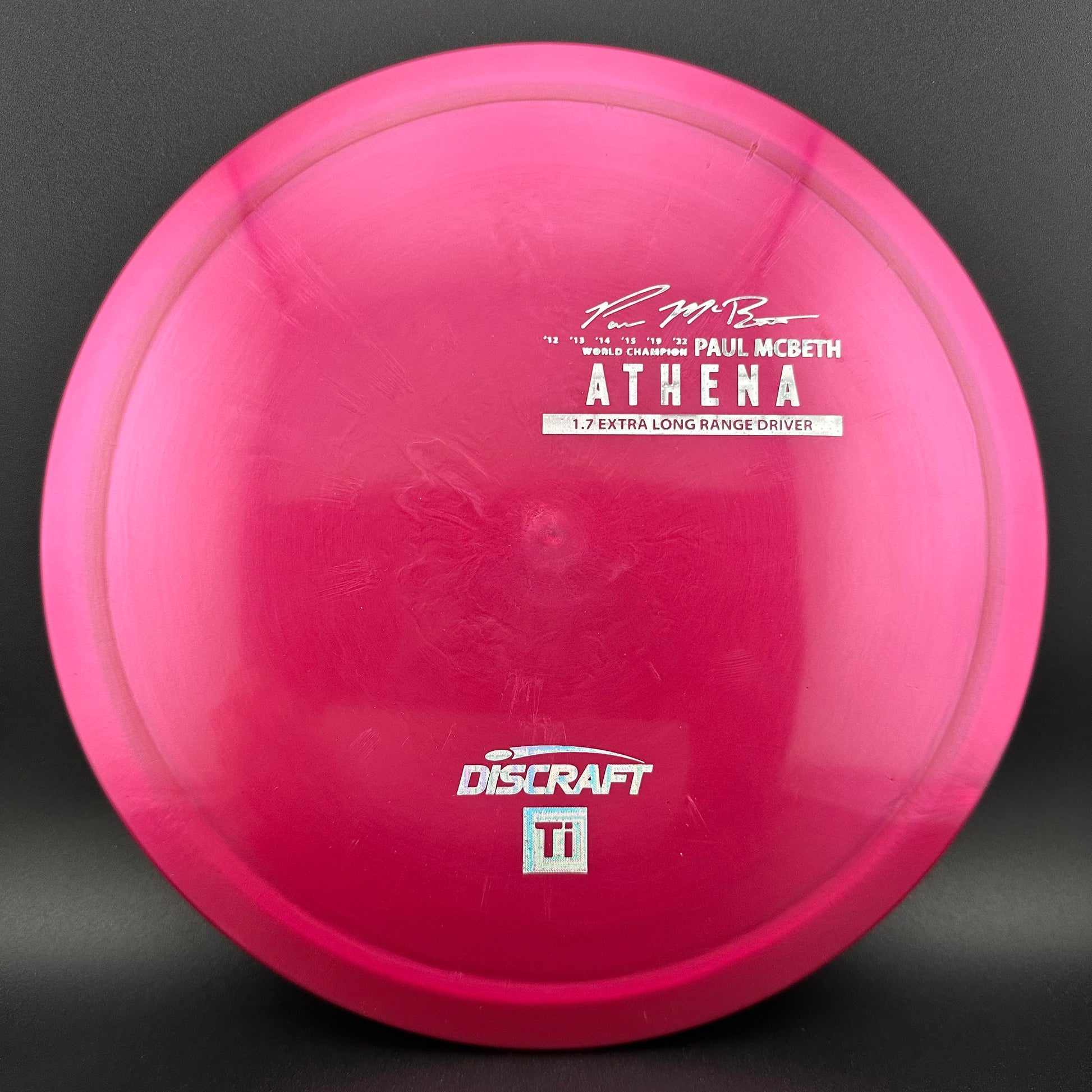 Titanium Athena - Paul McBeth Limited Edition Discraft