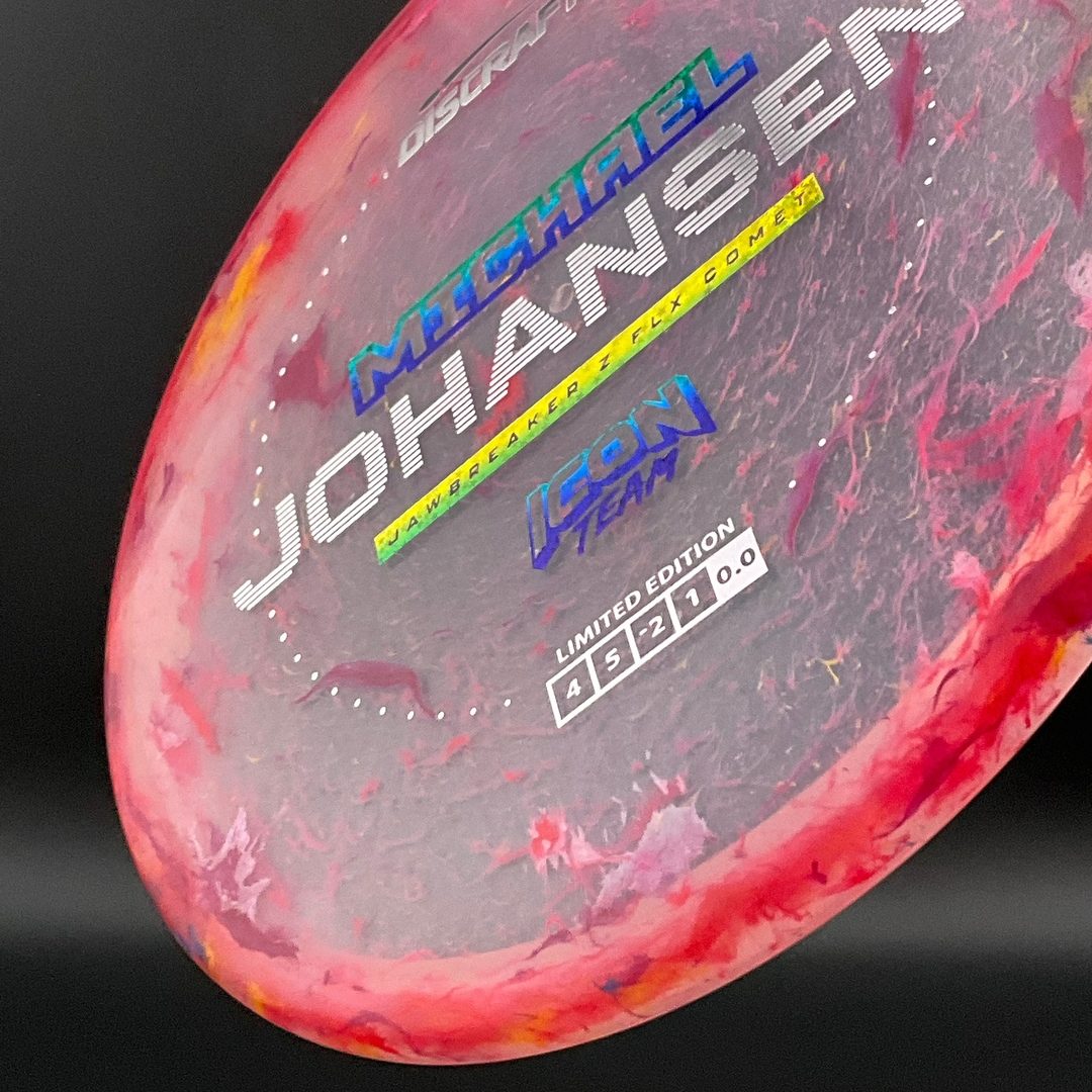 Jawbreaker Z FLX Comet - Michael Johansen Icon Team Discraft