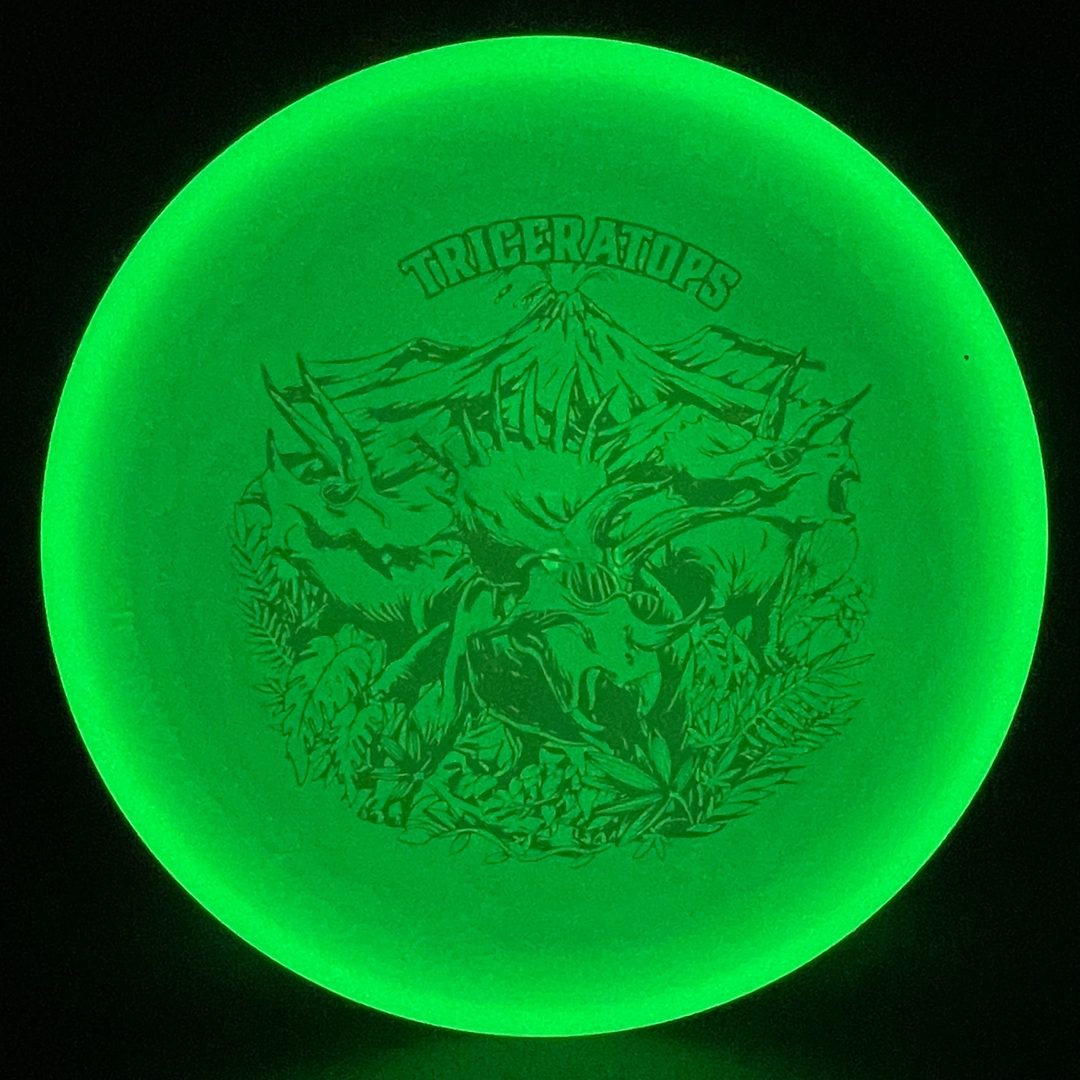 Glow Egg Shell Triceratops - Special Edition Dino Discs