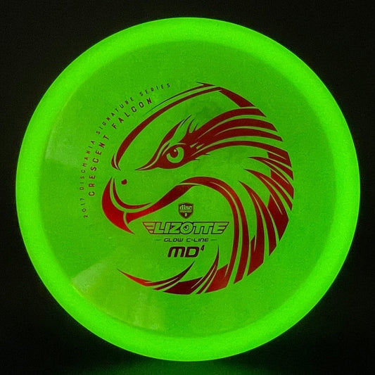 Glow C-Line MD4 Penned - Crescent Falcon *Colten Stash* Discmania