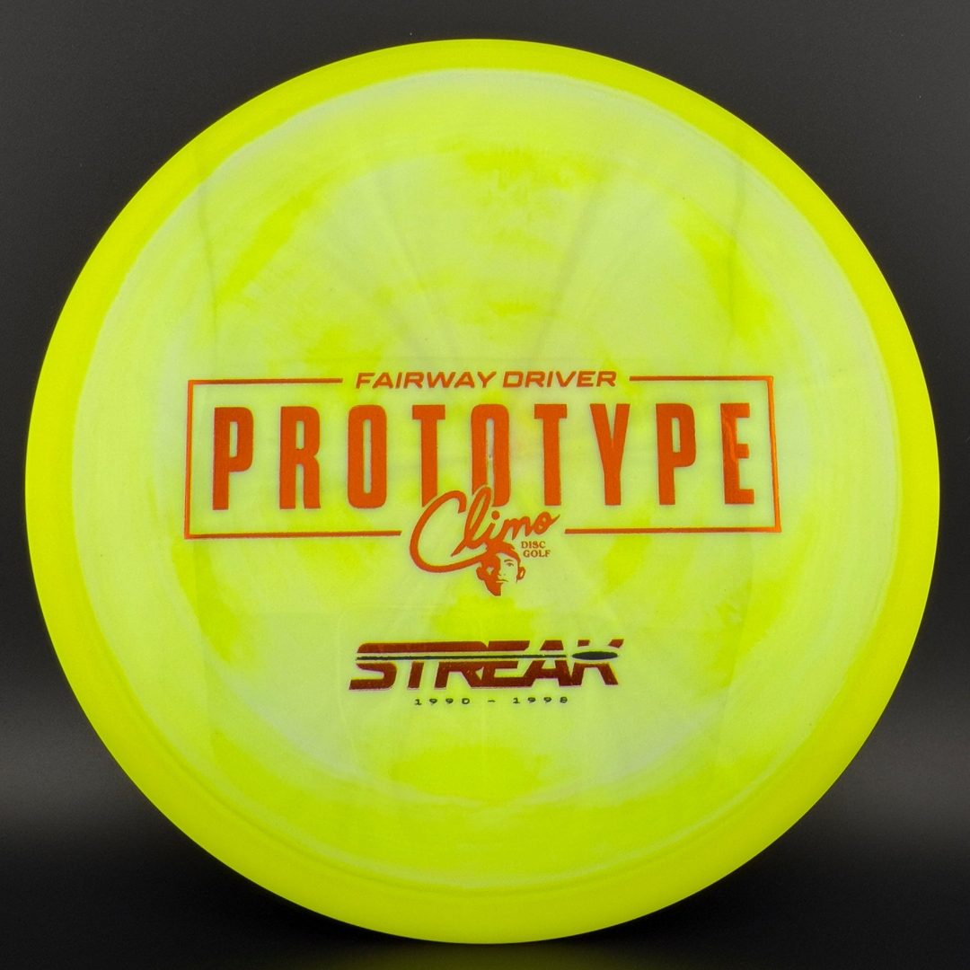 Signature Line Streak - Prototype Climo Disc Golf