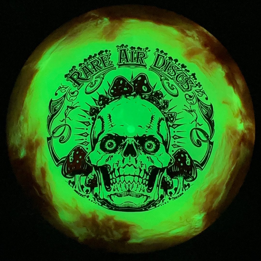 Glow Retina Chemtrail -Crushin' Amanitas by Manny Trujillo Doomsday Discs