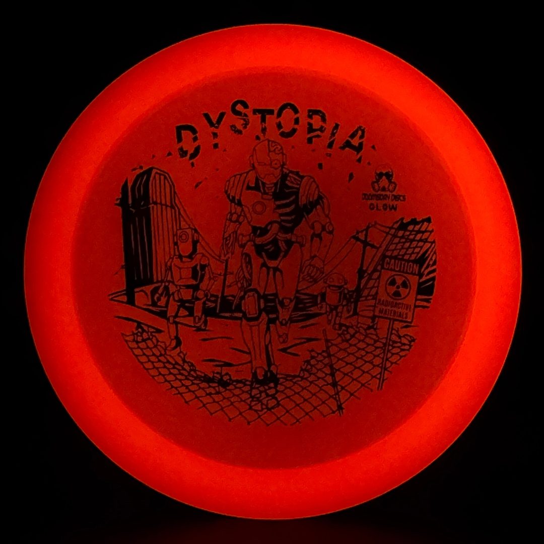 Glow Isolation Dystopia - Red Glow Doomsday Discs