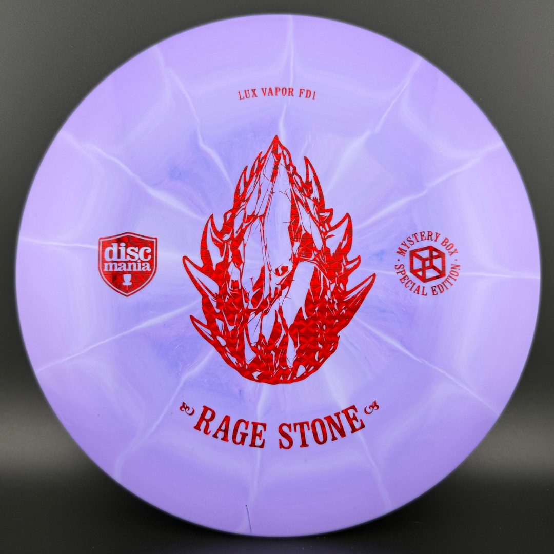 Lux Vapor FD1 First Run - "Rage Stone" MB '23 Discmania