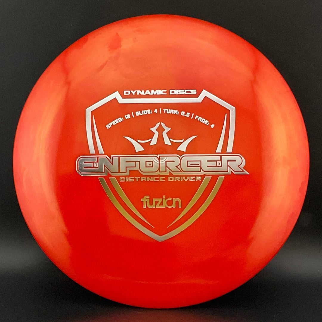 Fuzion Enforcer - Old DD Shield Run! Dynamic Discs