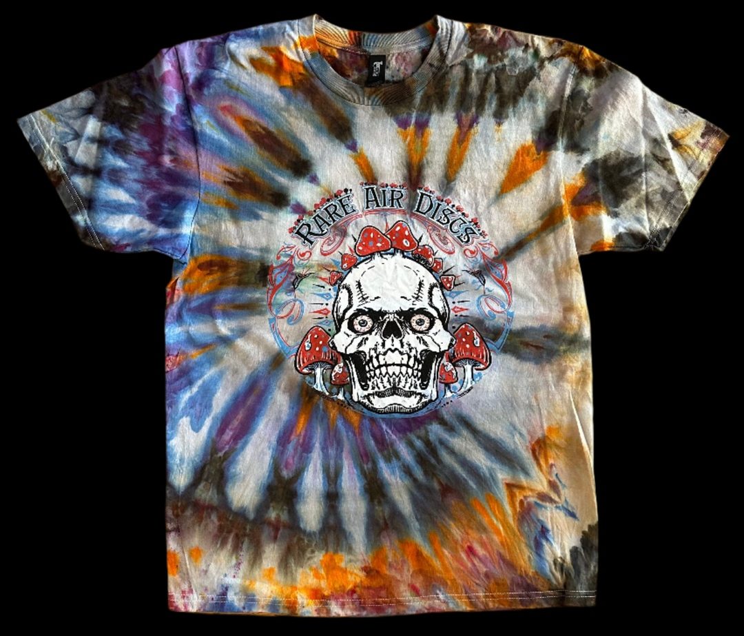 Crushin' Amanitas Tie-Dye Shirt - Produced by Thunder Shout Rare Air Discs