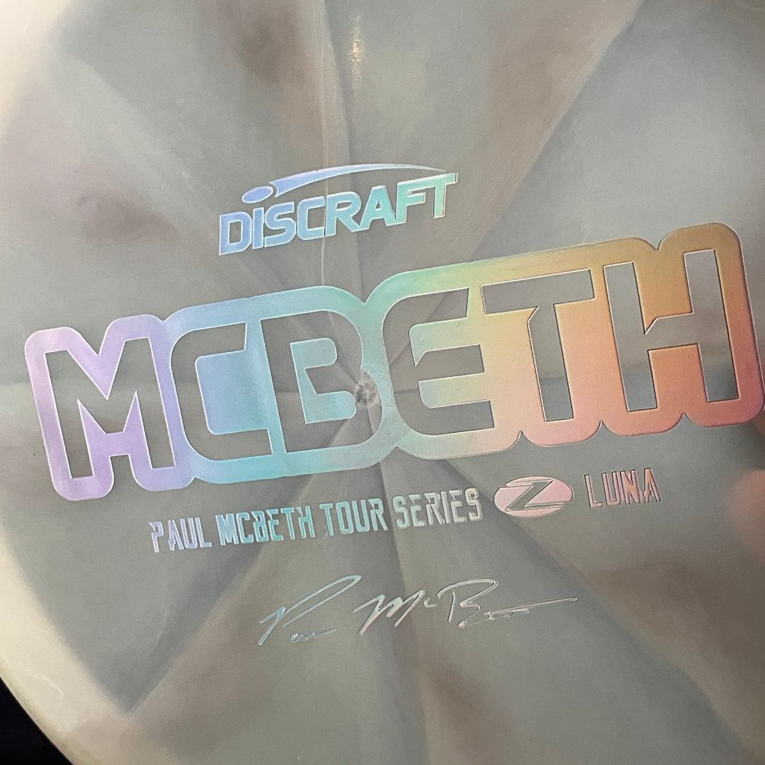 Z Luna - Smoke White Web 2020 LE Paul McBeth Tour Series Discraft