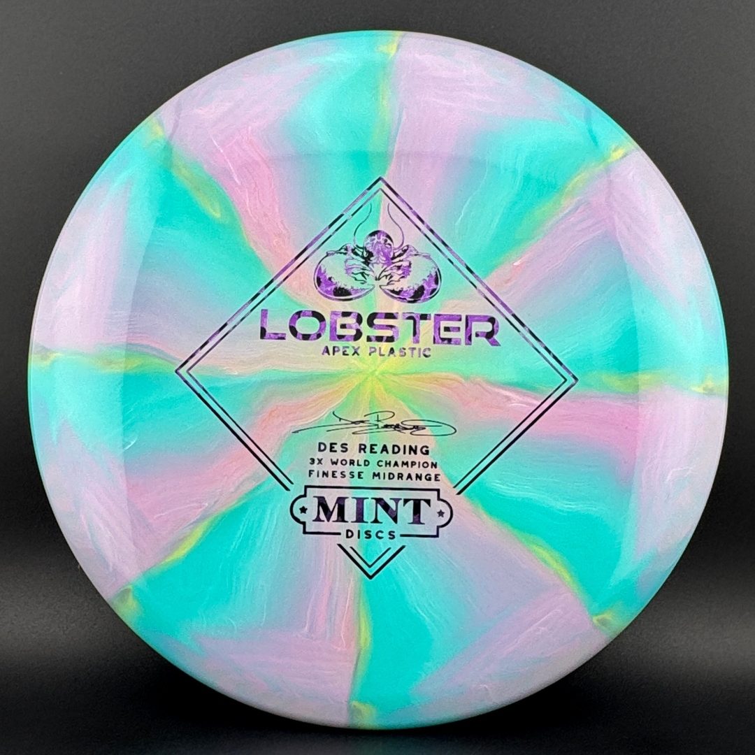 Apex Swirl Lobster - 4th Run - Des Reading Edition MINT Discs