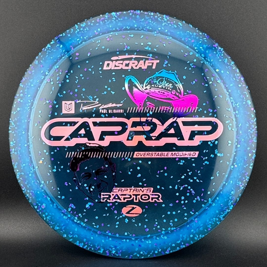Confetti Z Captain's Raptor - Victory Edition Paul Ulibarri 2026 Discraft