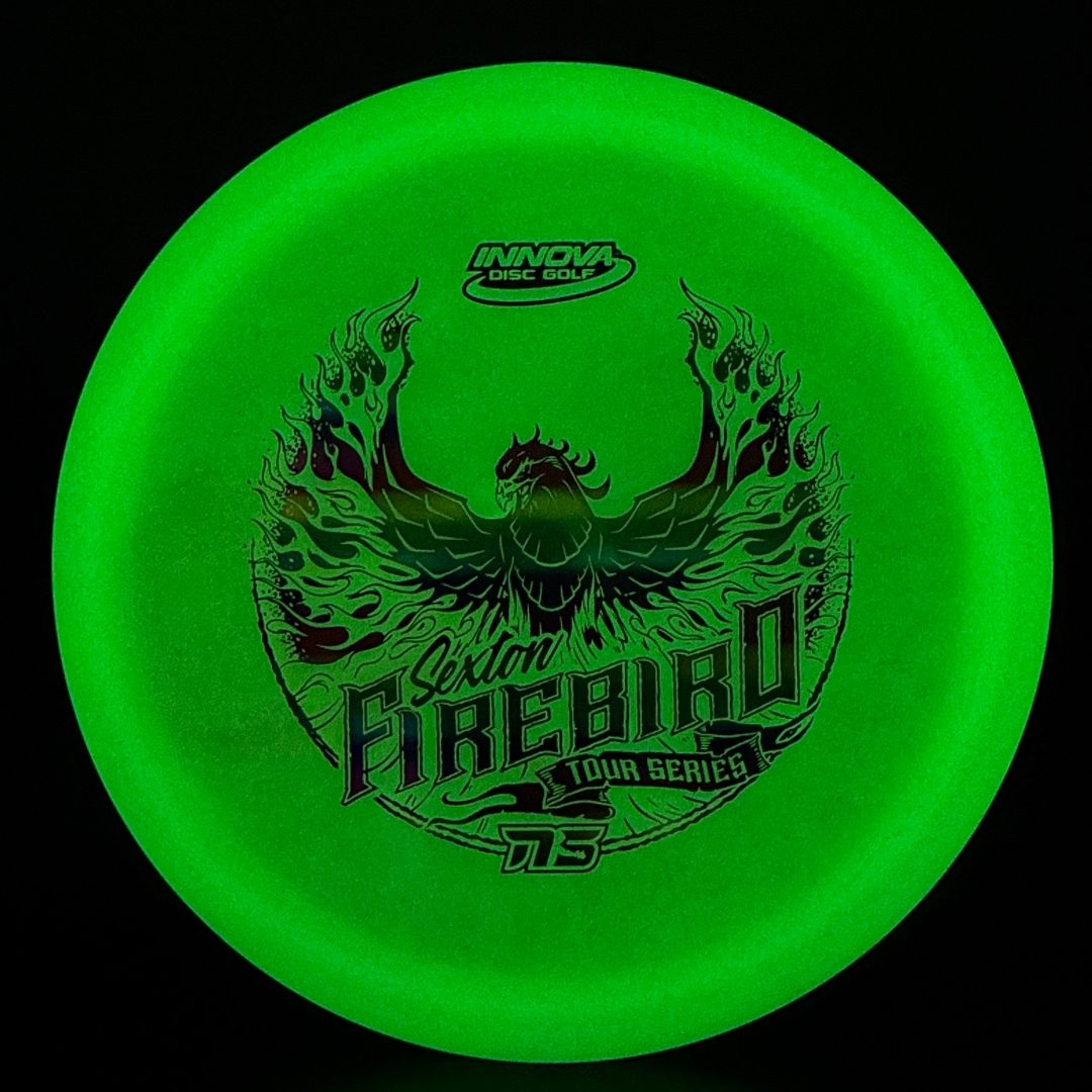 2020 Glow Champion Firebird - Rainbow Foil - Nate Sexton *Storage Wear Innova