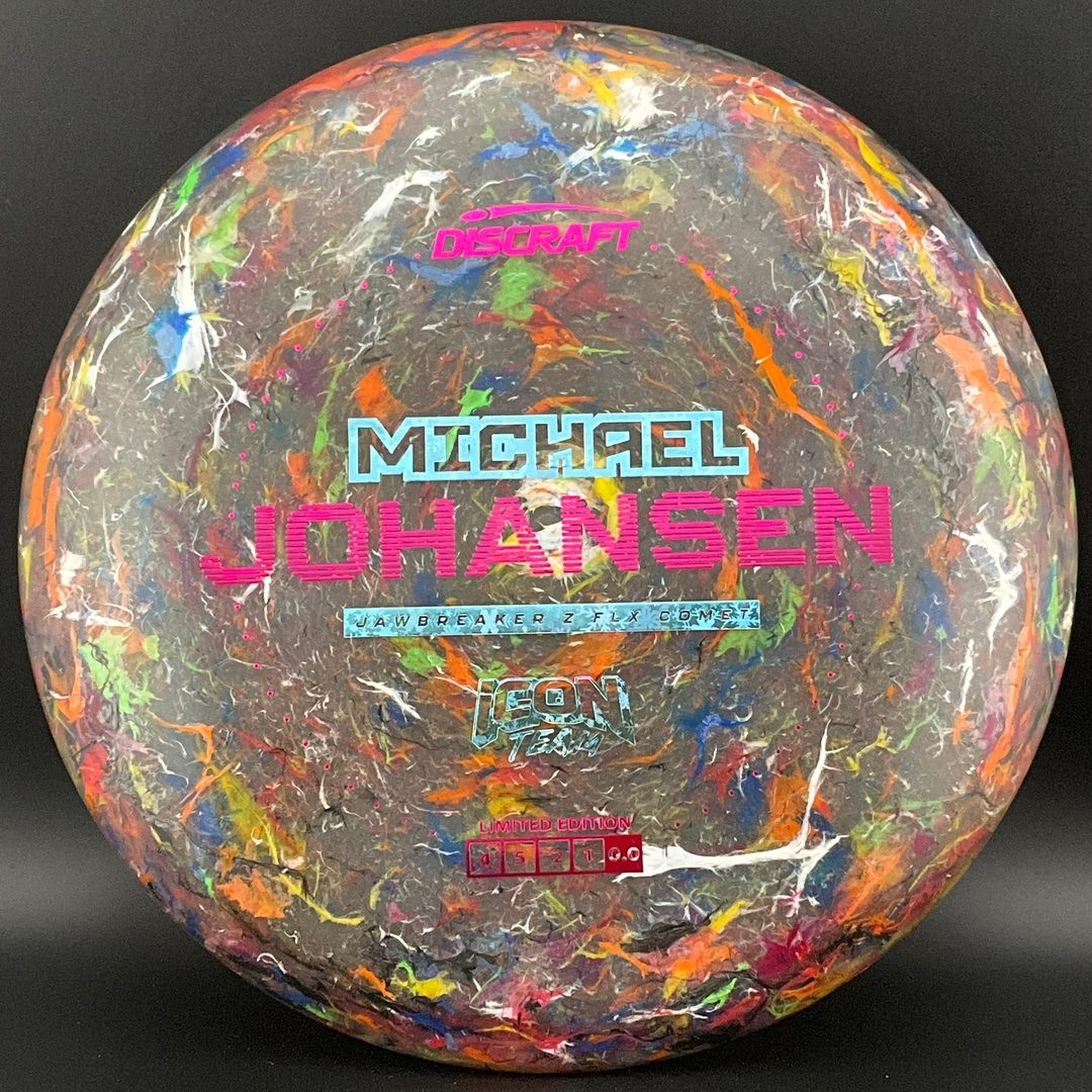 Jawbreaker Z FLX Comet - Michael Johansen Icon Team Discraft
