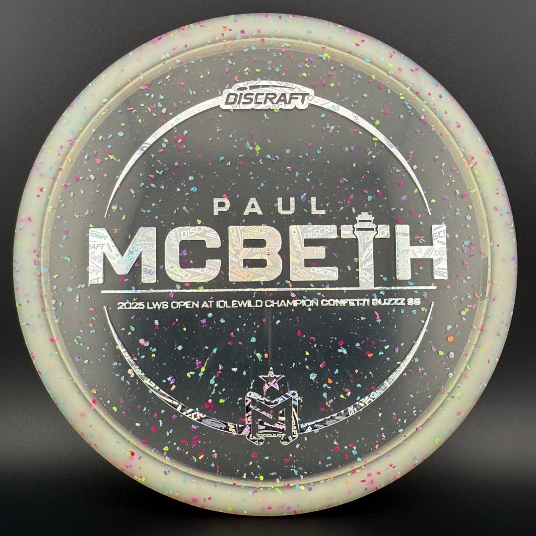 Confetti Z Buzzz SS - Paul McBeth 2025 LWS Open Discraft