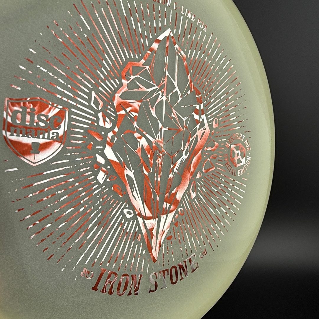 Color Glow C-Line P3X - First Run "Iron Stone" MB 23 Discmania