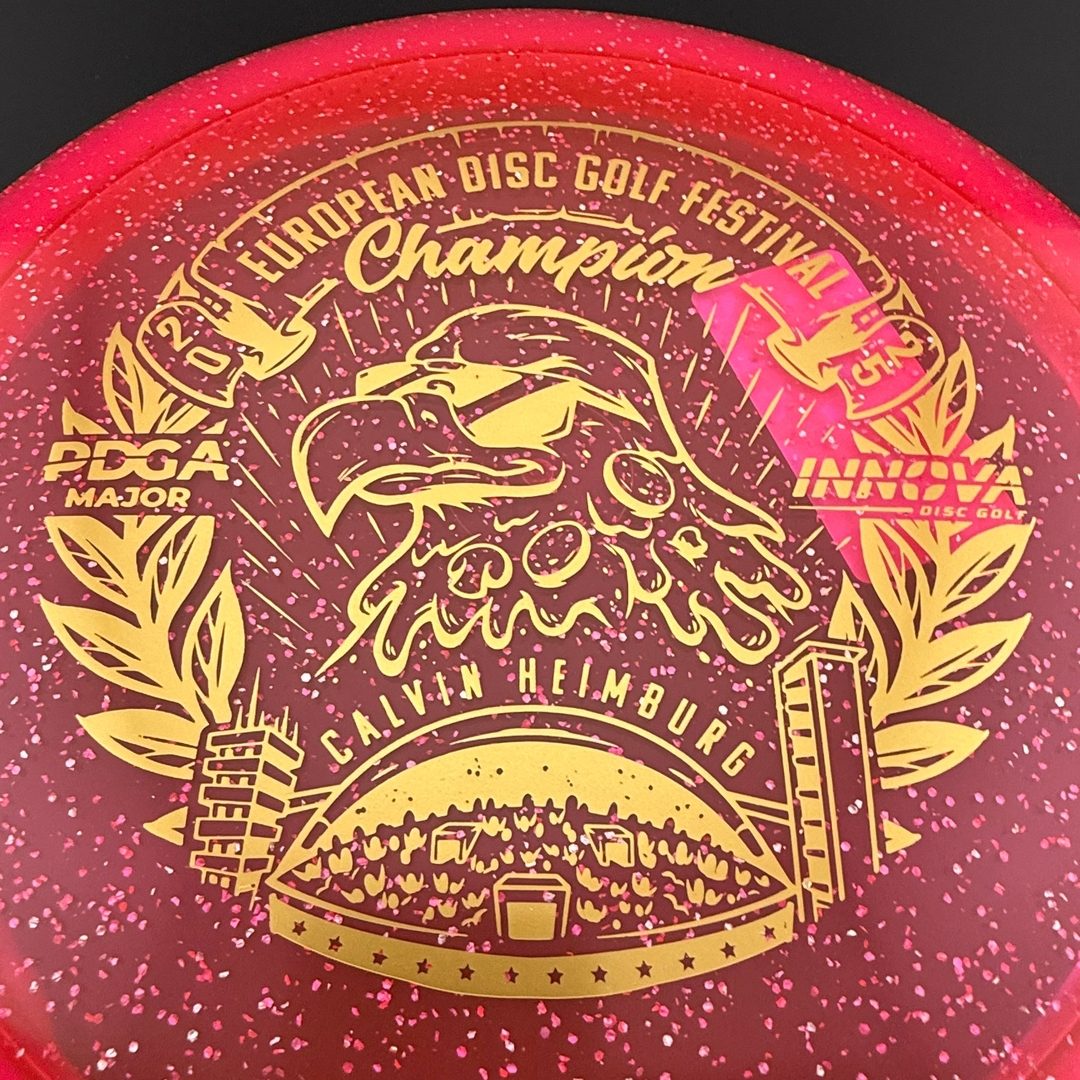 Metal Flake Champion Eagle - Calvin Heimburg 2025 EU Festival Champion Innova