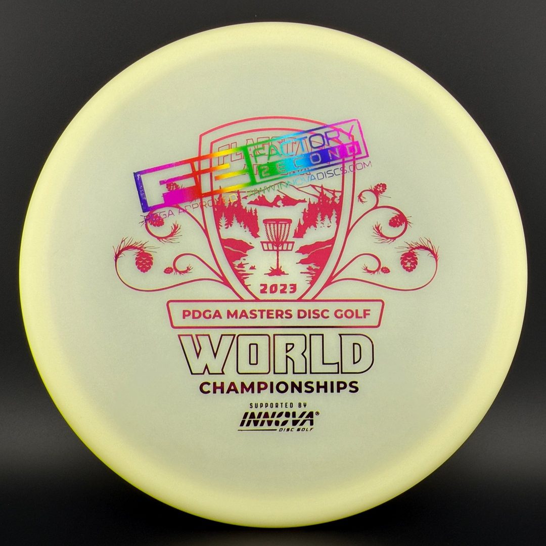 Glow Champion Gator - 2023 PDGA Masters - F2 Innova