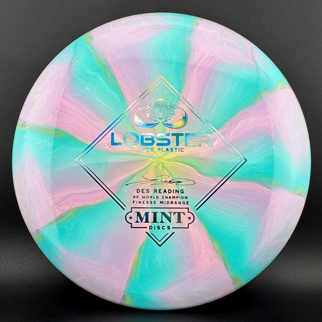 Apex Swirl Lobster - 4th Run - Des Reading Edition MINT Discs