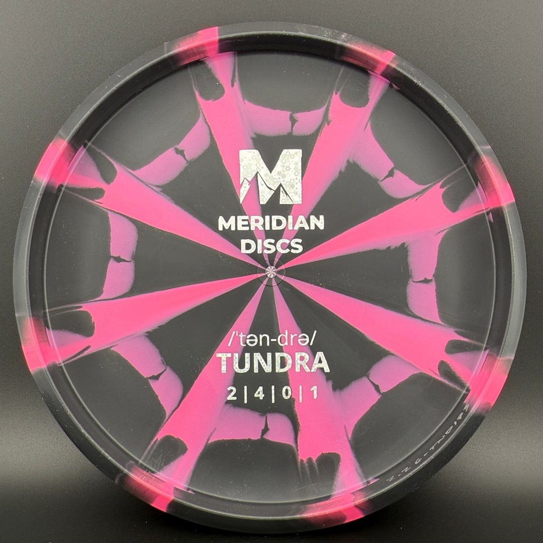 Marbled Graphite Tundra Meridian Discs