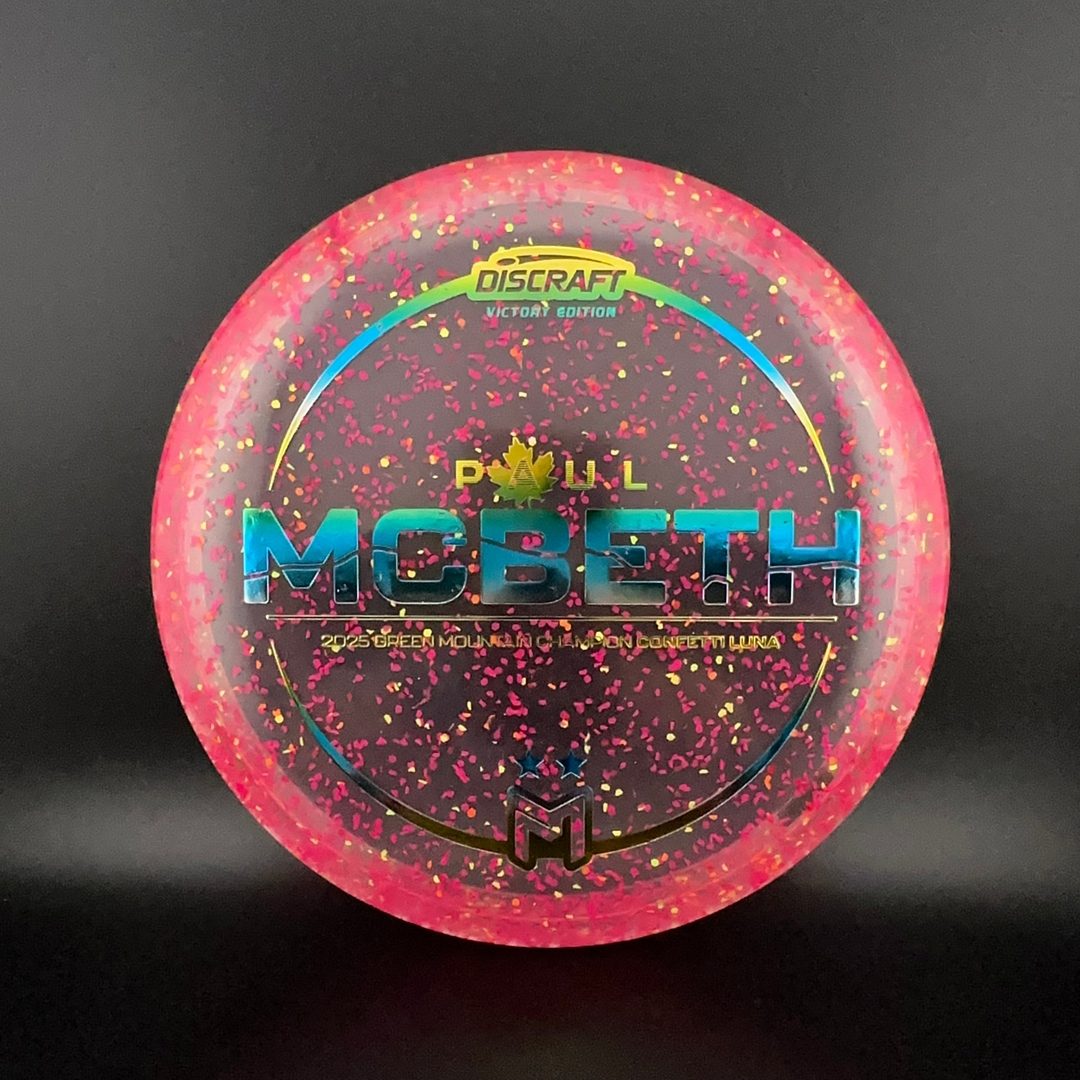 Confetti Z Luna - Victory Edition - Paul McBeth GMC 2025 Discraft